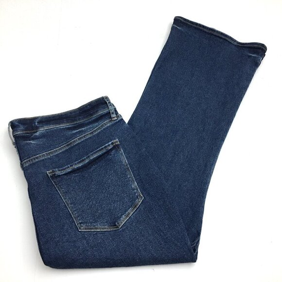 Old Navy Women's Jeans High Rise Flare Leg Beatrice Stretch size 18 length 27" - Picture 9 of 9